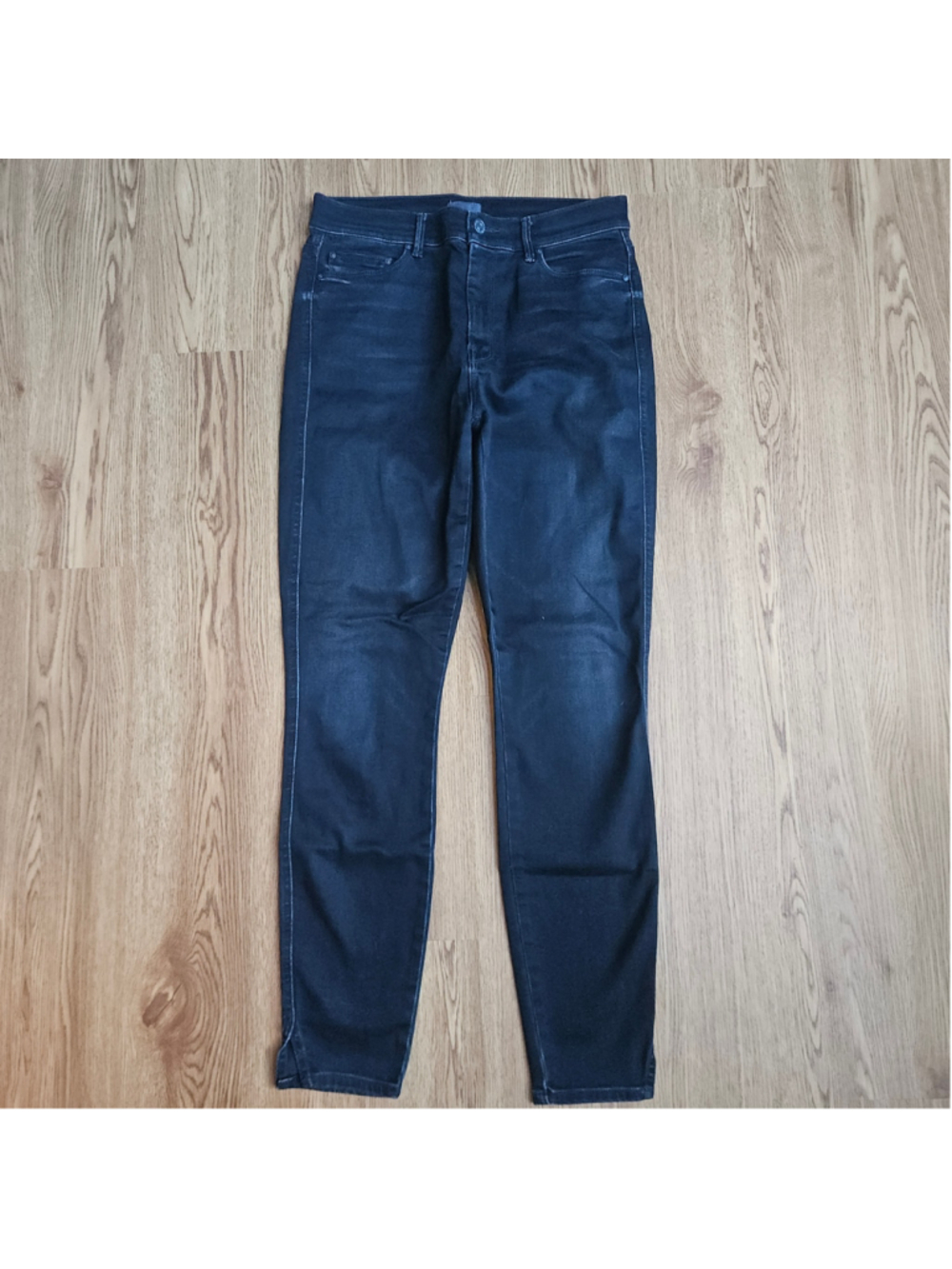Mother High Waisted Vamp Slightly Sinful Dark Wash Skinny Jeans 29 Stretchy